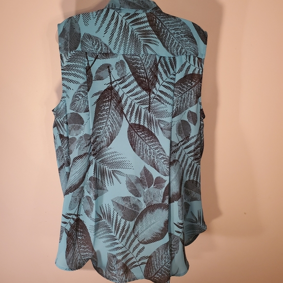 NWT Worthington Womens Sleeveless Blouse Sz XL - Picture 5 of 7